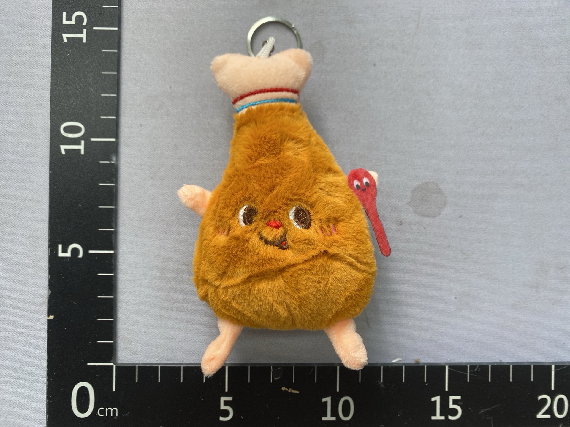 Hamburger and fries stuffed doll cute bag pendant female student couple doll toast bread pendant keychain 4