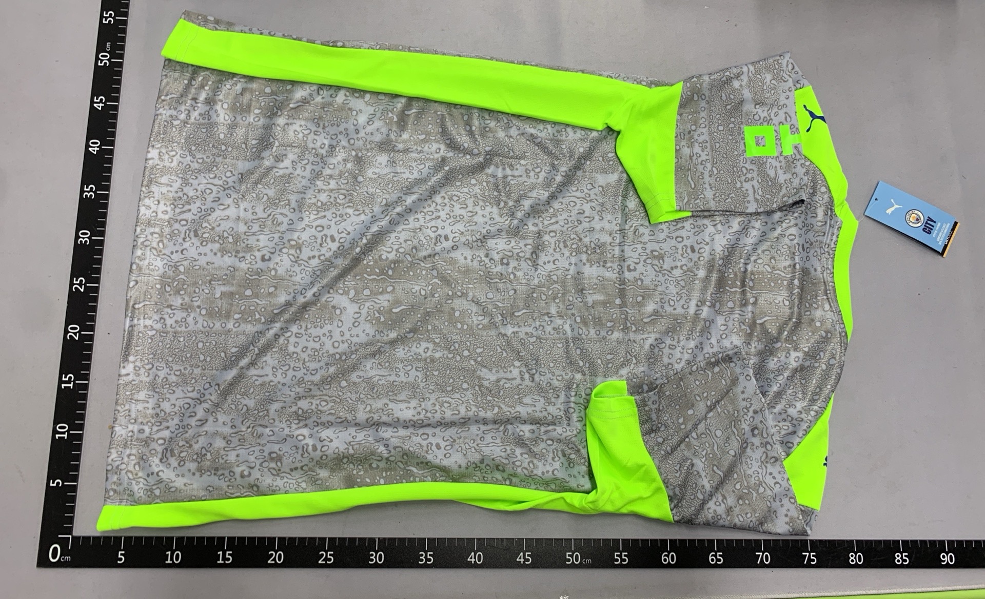 25-26 season manchester city jersey short-sleeved football uniform haaland de bruyne foden grealish premier league second guest gray 3