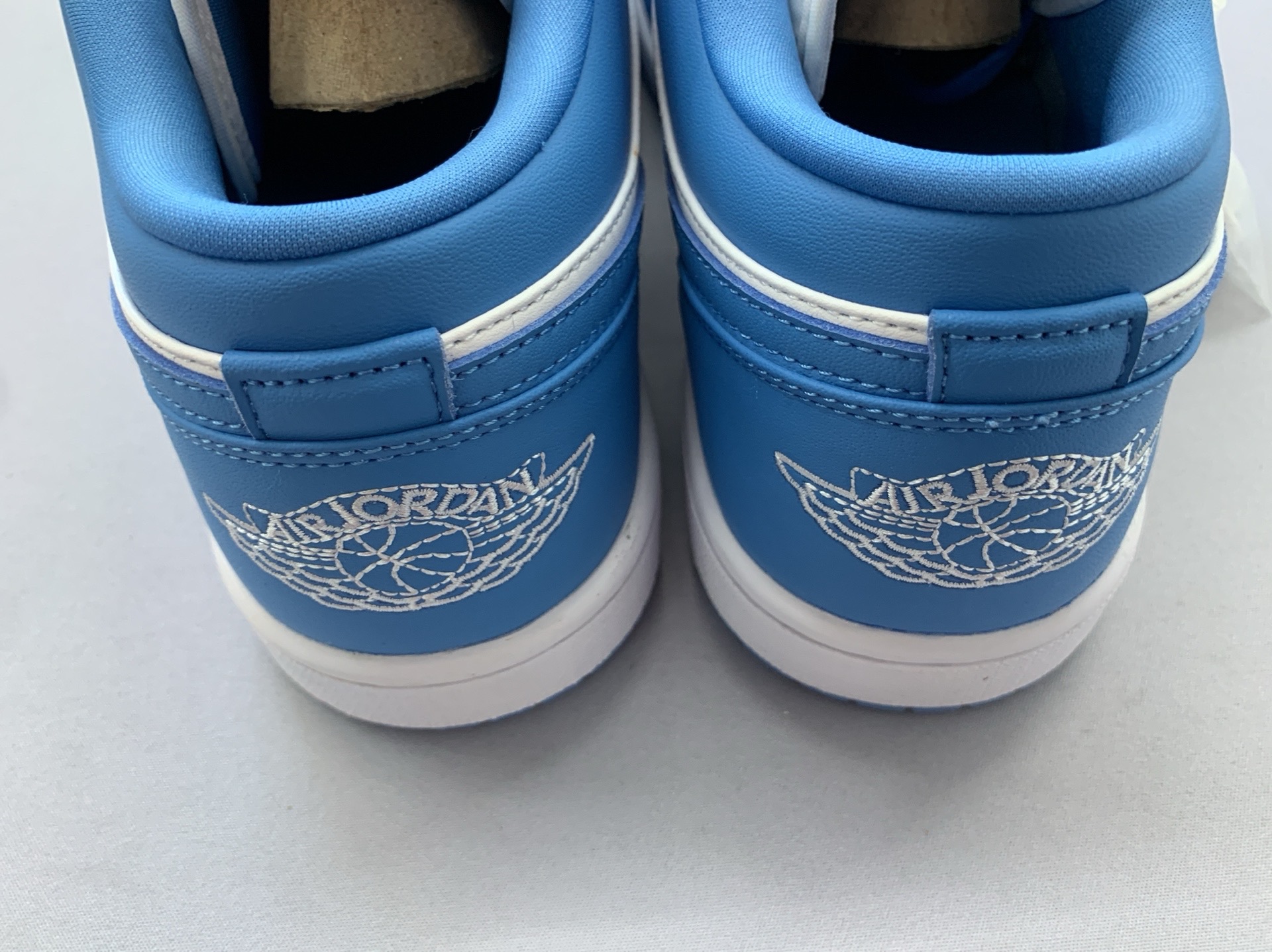 Navy blue low-top mocha black toe sneakers – unisex casual couple shoes – shadow grey women’s sneakers 6