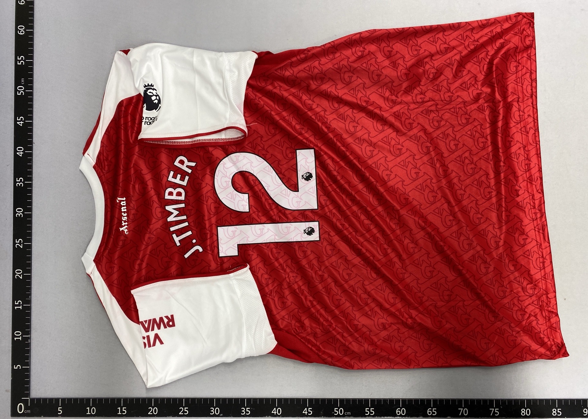 Arsenal 2526 home jersey champions league player version sakarafiori edgedog havertz rais 3