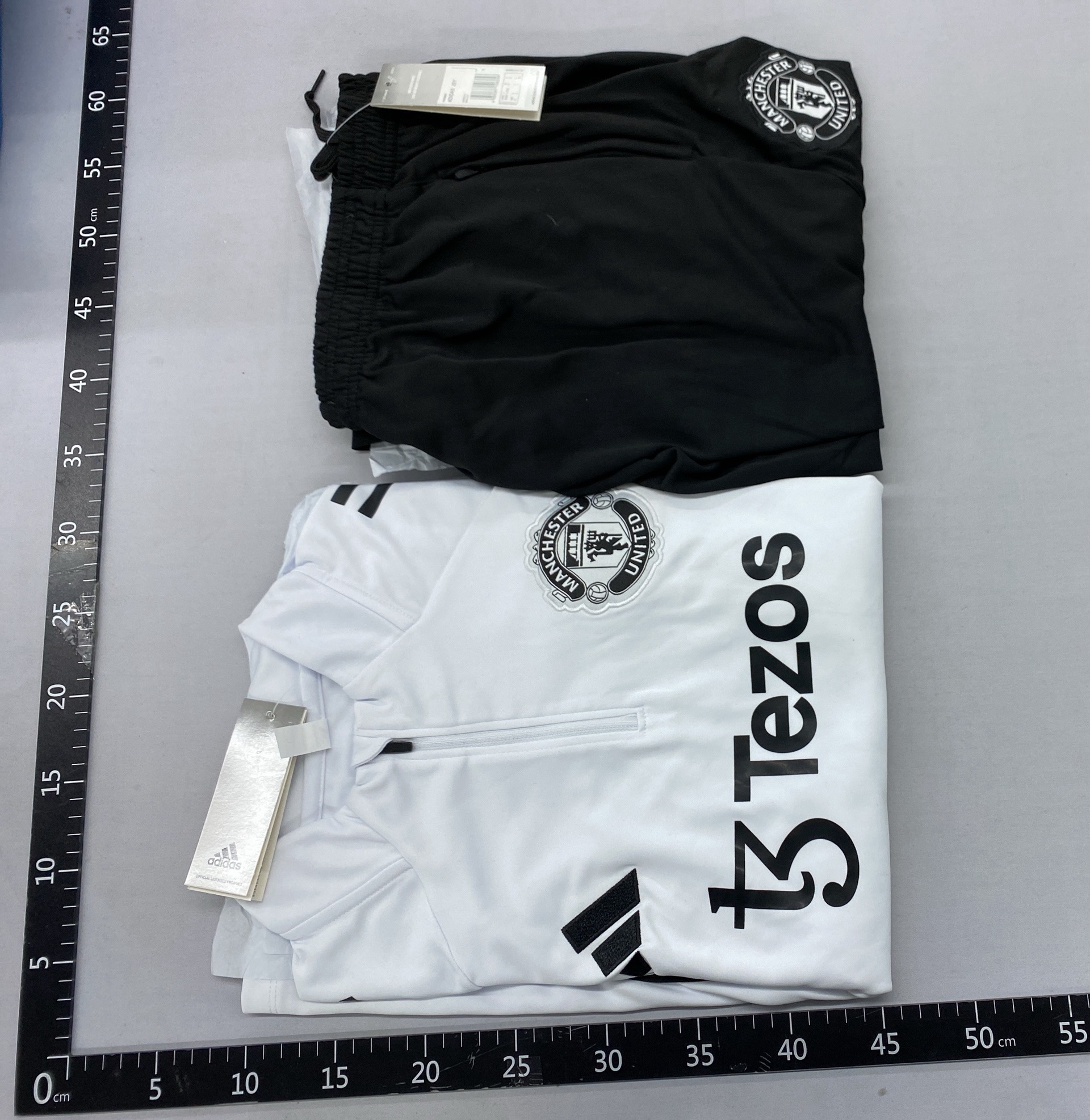 Wholesale half-zip training suit set, kids’ long-sleeve football pre-game training jersey set, dropshipping available for teams 7