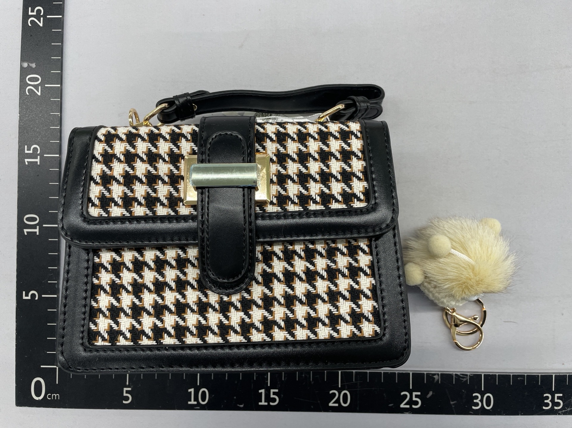Women’s wool blend handbag – autumn/winter collection 2026 – new, high-end, versatile small square bag – shoulder bag, tote, crossbody bag 2