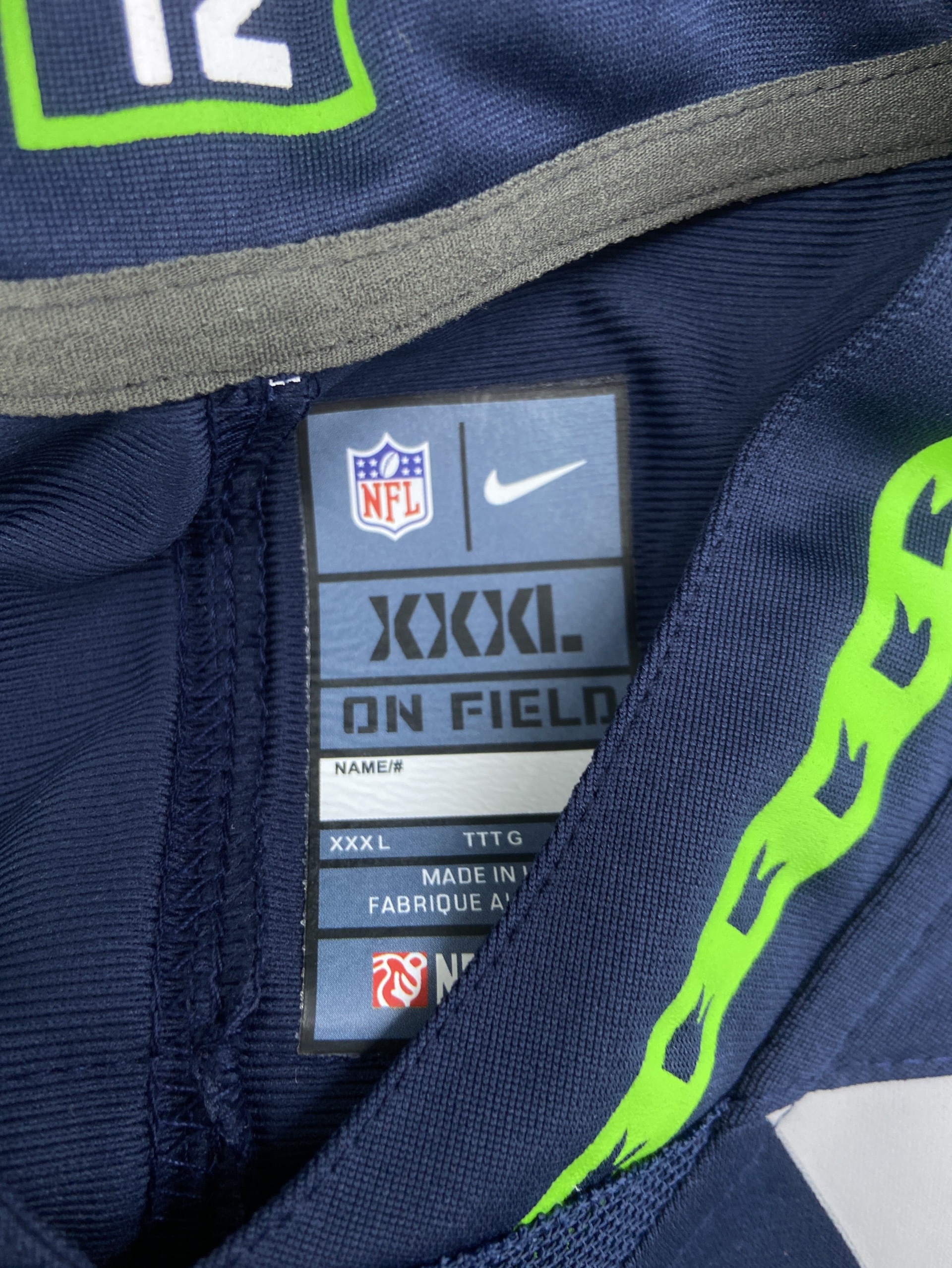 Football seahawks nfl seattle seahawks14#darnold 33#adams cross-border jersey 2