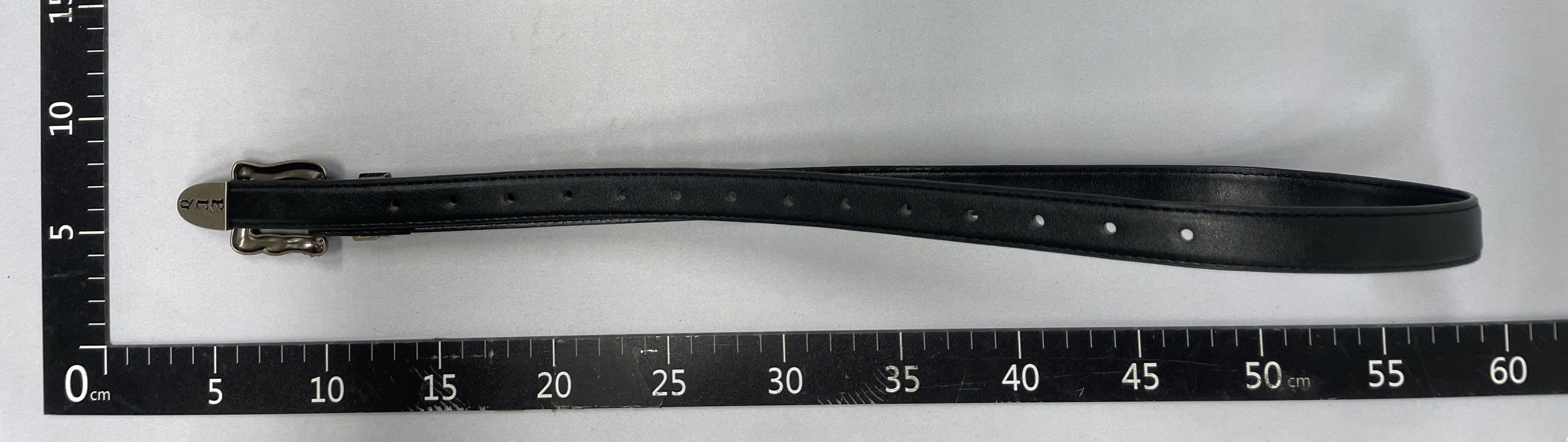 Erd melancholy rich second generation distressed punk style belt cross rose high-end black thin belt 4