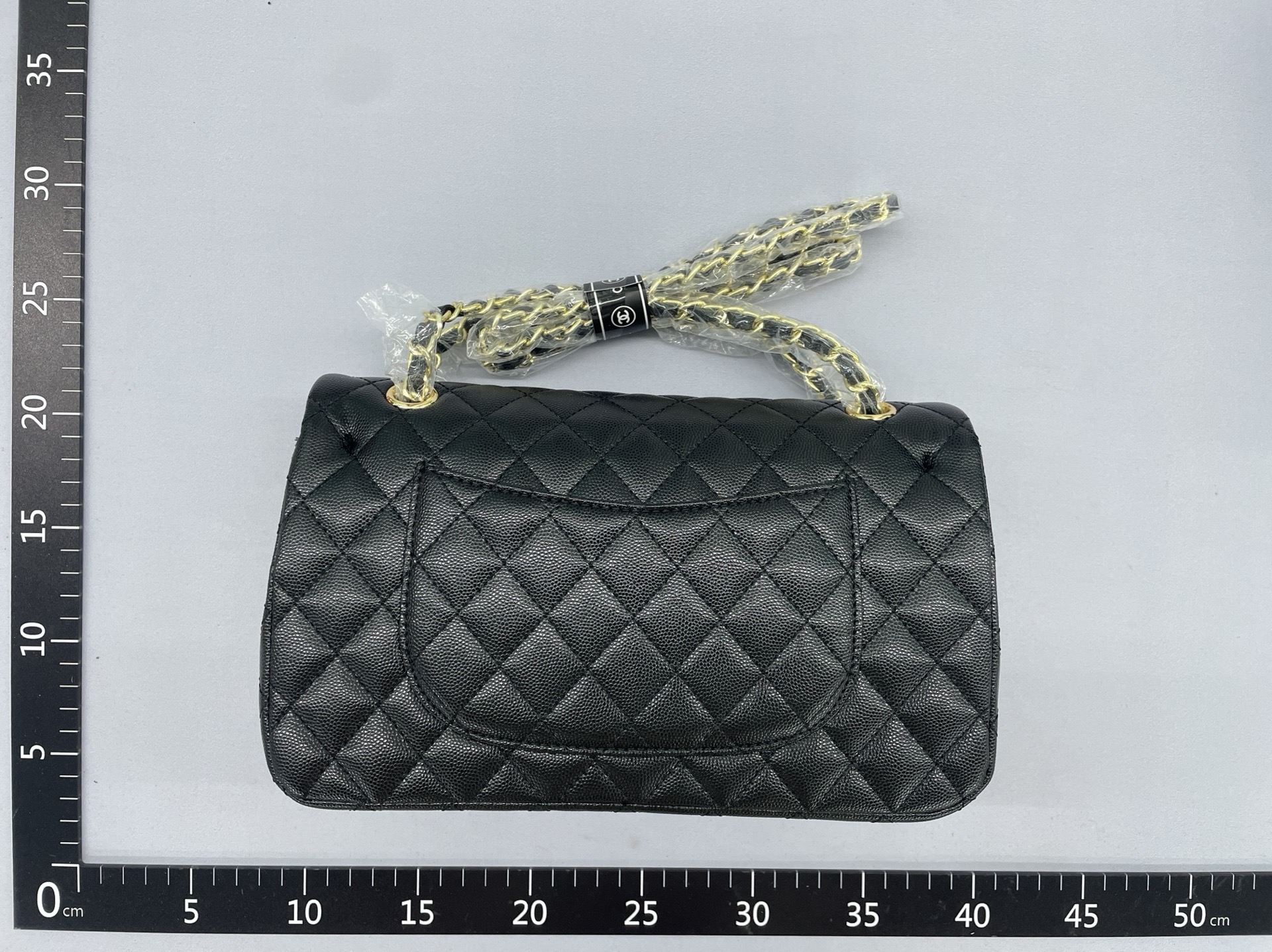 Cf medium caviar bag genuine cowhide women’s bag style fat shoulder crossbody bag quilted large chain bag 4