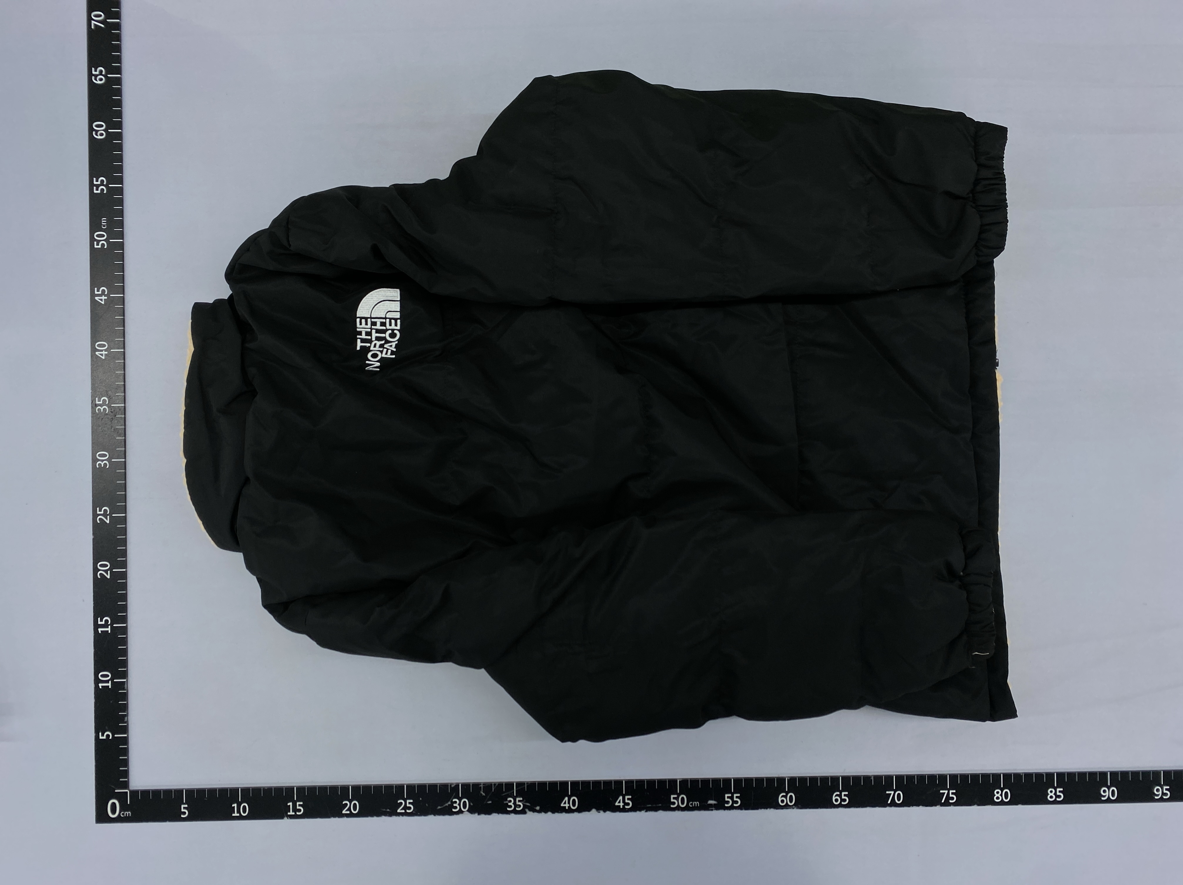 Tnf reversible lambswool 1996 padded jacket – unisex autumn/winter fleece-lined thickened loose fit warm reversible jacket 3