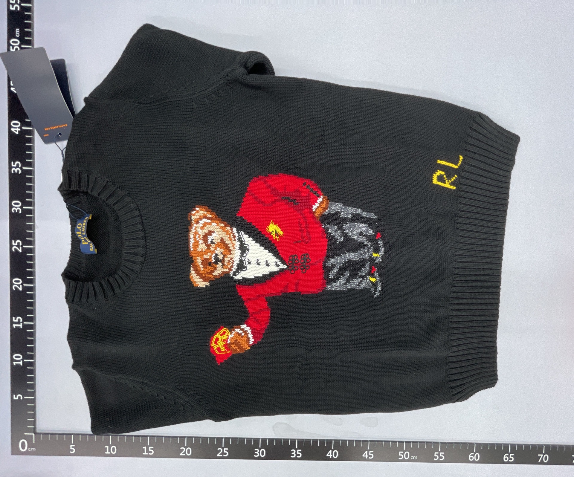 New arrival human-shaped handsome bear jacquard pattern wool blend long sleevespulloverknitting shirt fall and winter bottom shirt 4