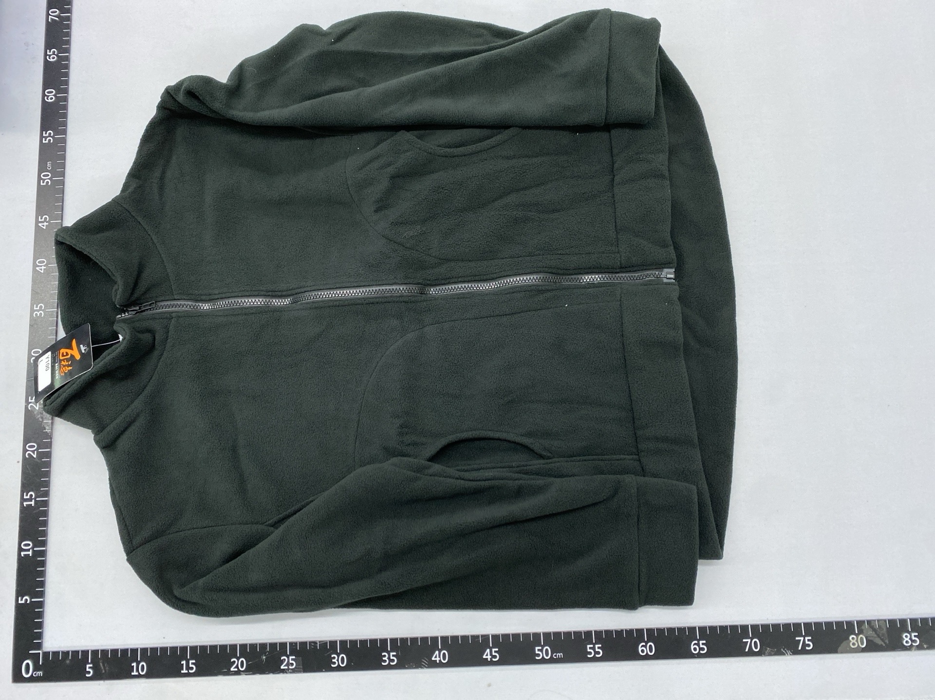 Clearance pick up thickened polar fleece stand collar sweatshirt men’s cardigan outwear autumn winter zipper casual fleece jacket 4