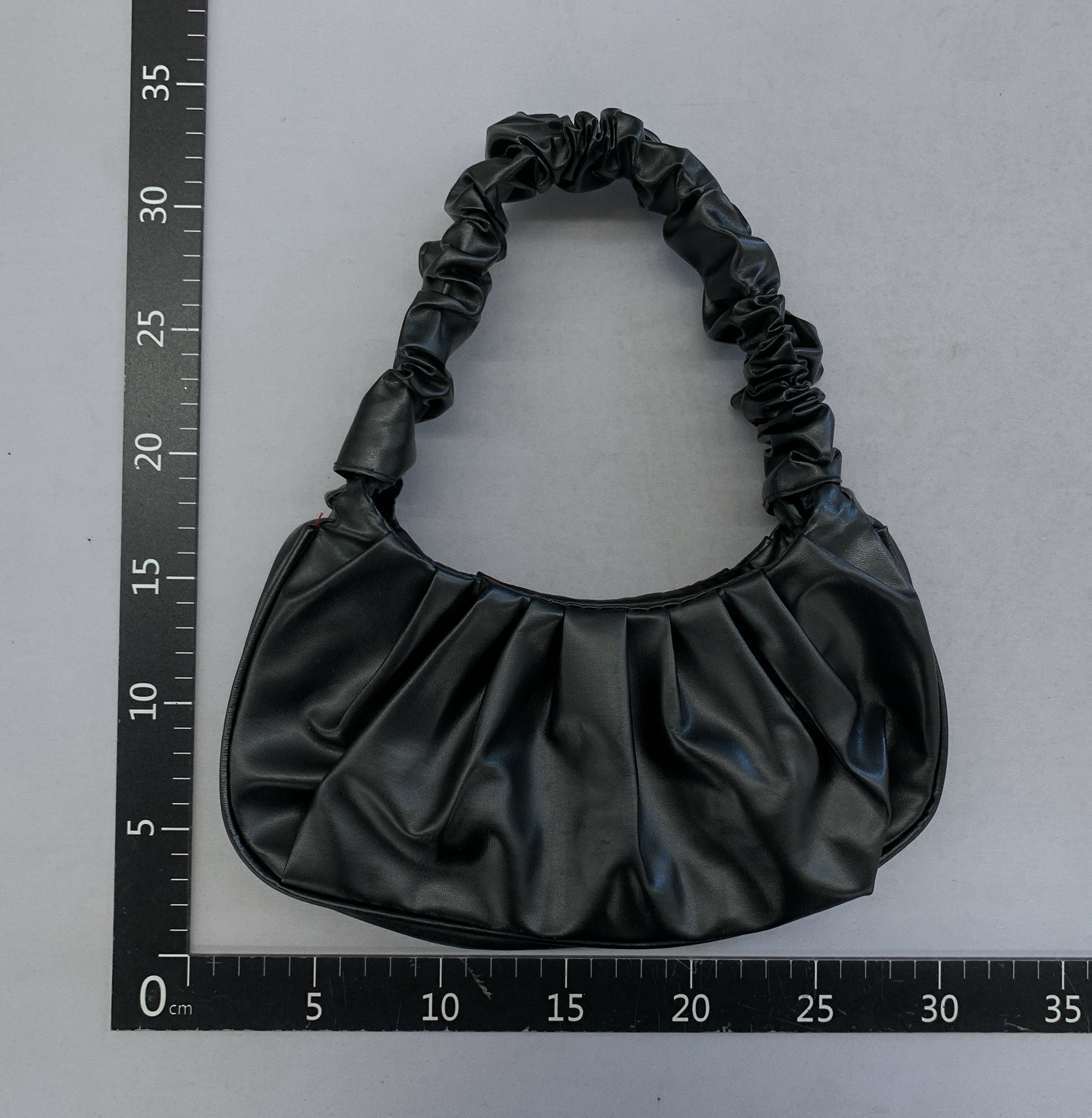 Exportk-style women’s bag 2025new arrivalpure color cloud pleated bag casual women’s armpit bag sweet shoulder bag 4