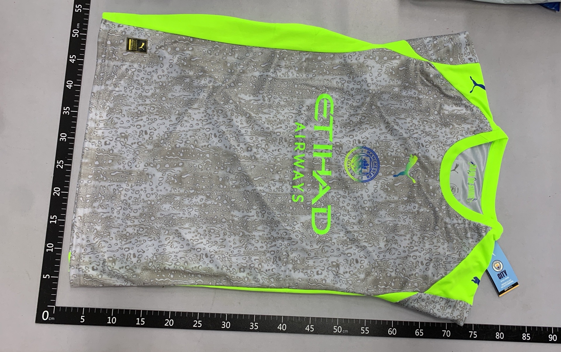 25-26 season manchester city jersey short-sleeved football uniform haaland de bruyne foden grealish premier league second guest gray 4