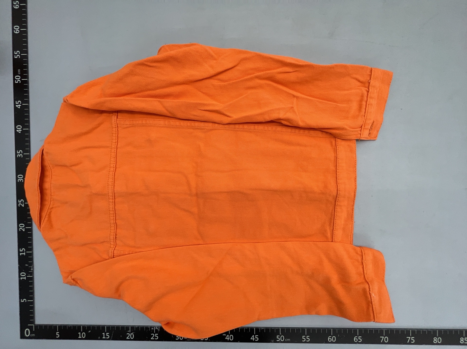 Trendy men’s spring/autumn orange denim jacket – drop shoulder, hong kong style, plus size, loose fit casual jacket top 3