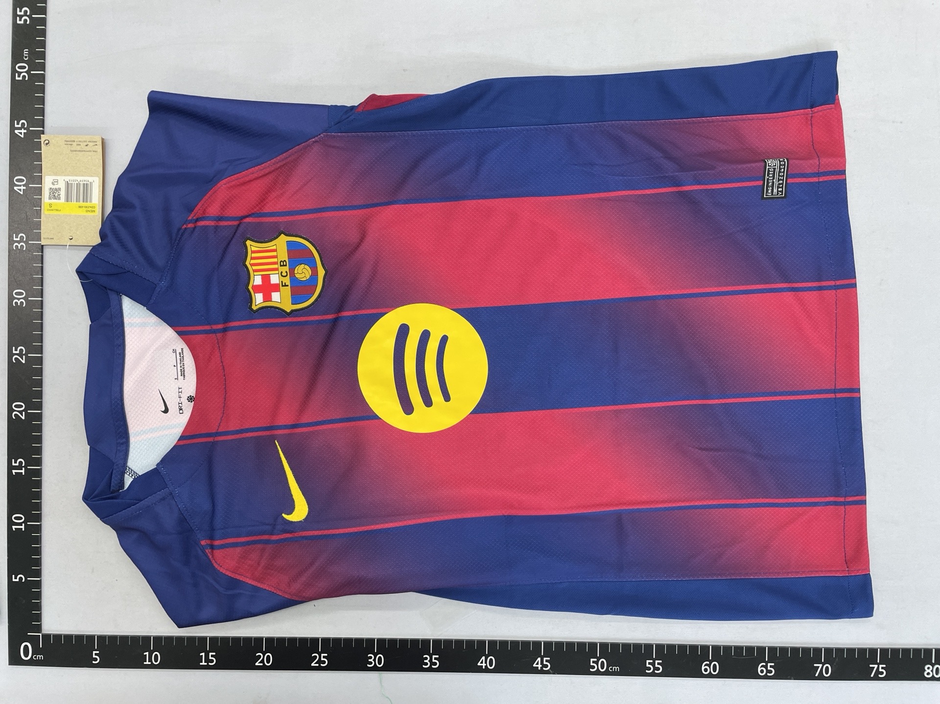 2526 barcelona jersey no. 10 yamal no. 9 lewandowski no. 11 rafinha home and away second guest football uniform 4