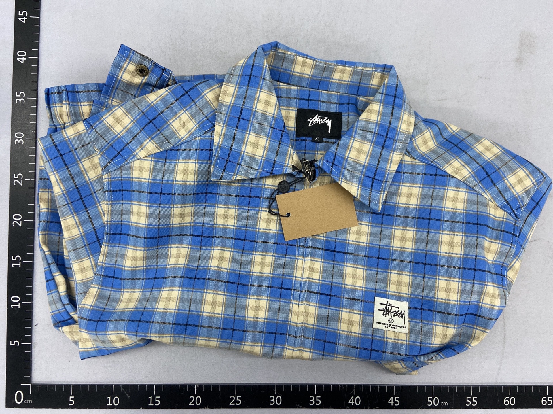 Blue and yellow plaid jacket 1185907-146jh 5