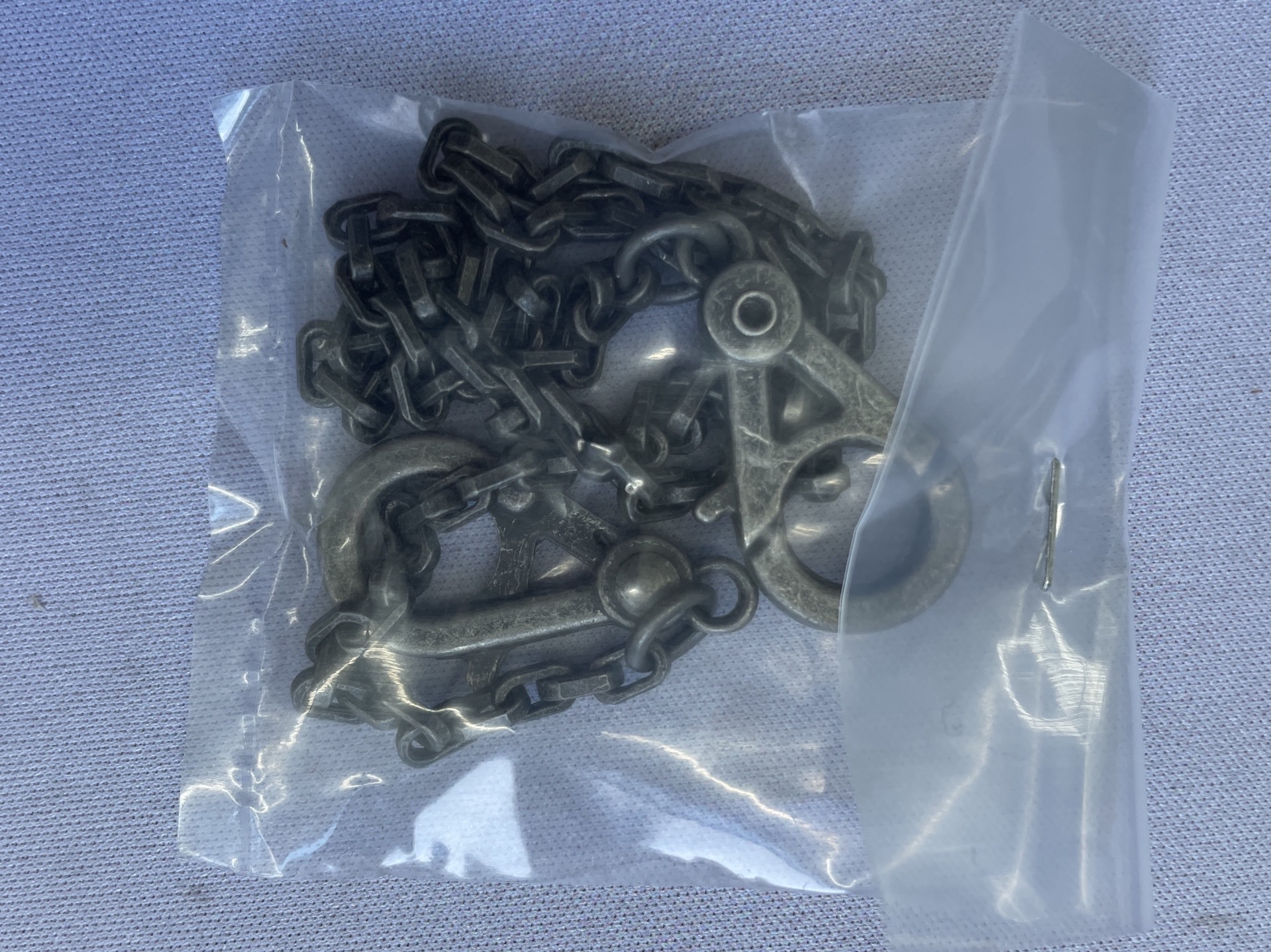 Bag antique silver chain key chain factory direct sales luggage copper chain long 41.5cm 3