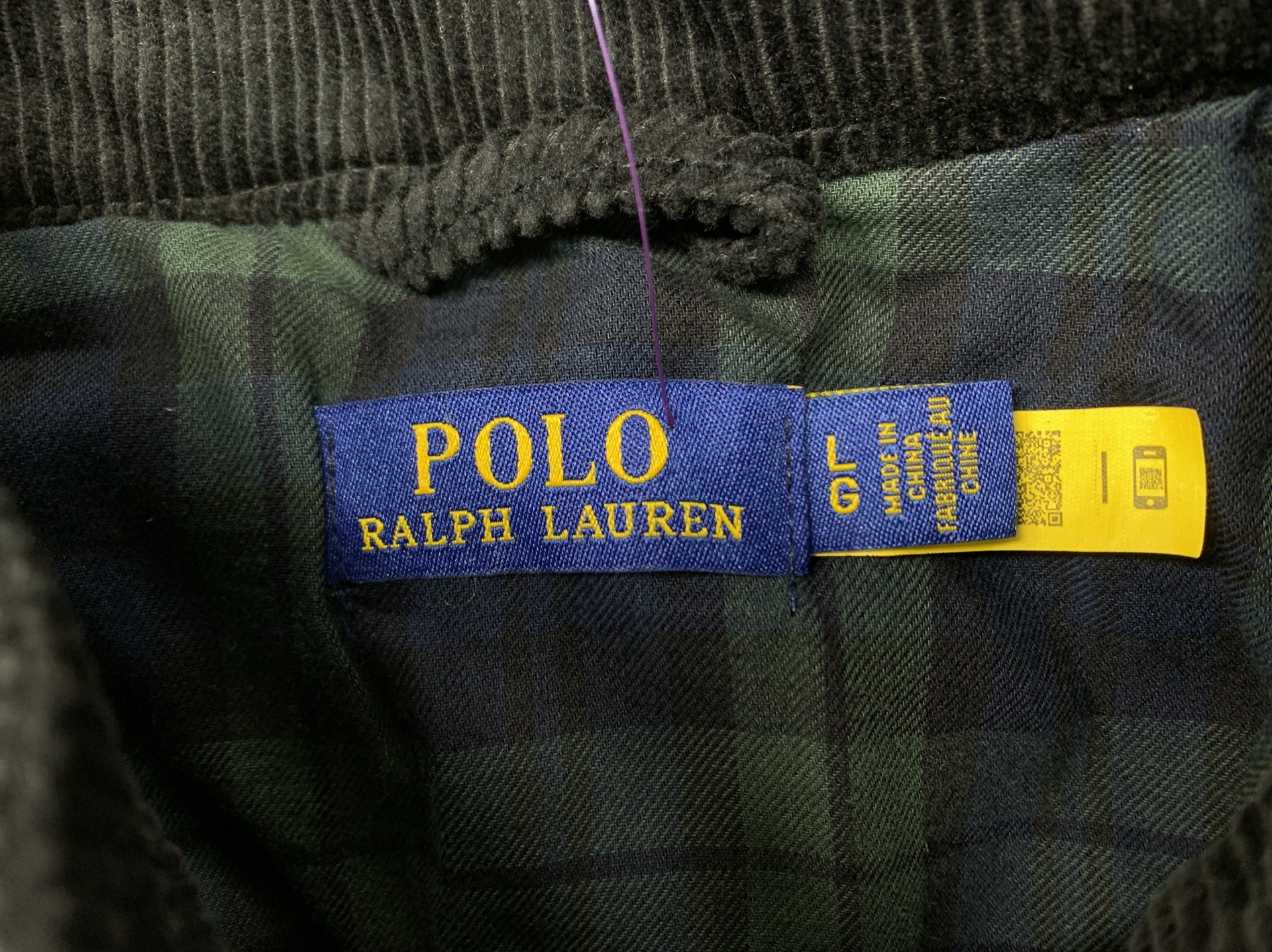 Cross-border export rl ralph lauren inspired retro corduroy jacket – unisex autumn/winter embroidered outerwear 2