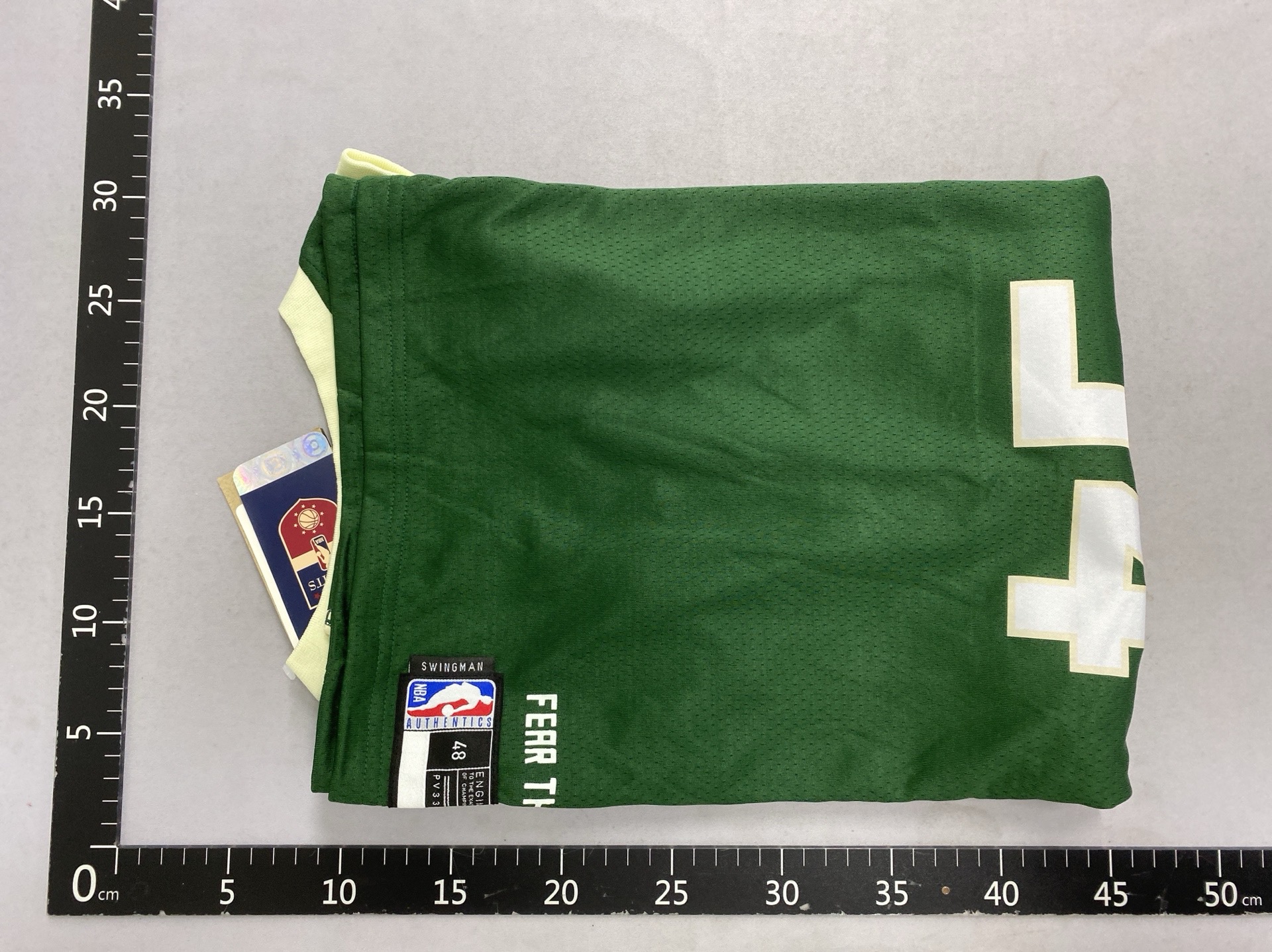 Giannis antetokounmpo nba league bucks no. 34 heat pressed jersey synchronous light square data 1.1 re-clone 250g heavy fabric 5