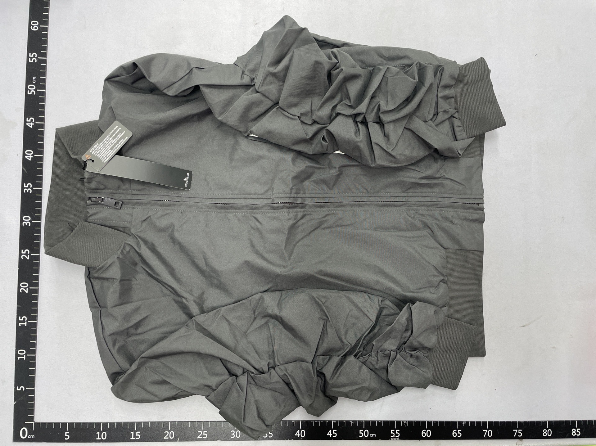 Cross-border supply std retroloose drop-shoulder stand collar flight suit jacket autummen men’s pure colorcasualoutwear 4
