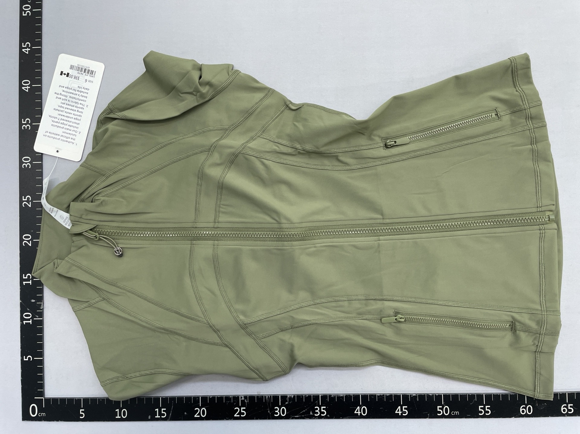 Whatsapp quick-drying regular gold bodysuit outwear jacket long-sleeved tops running zipper yoga *no quality issues, no returns without reason 3