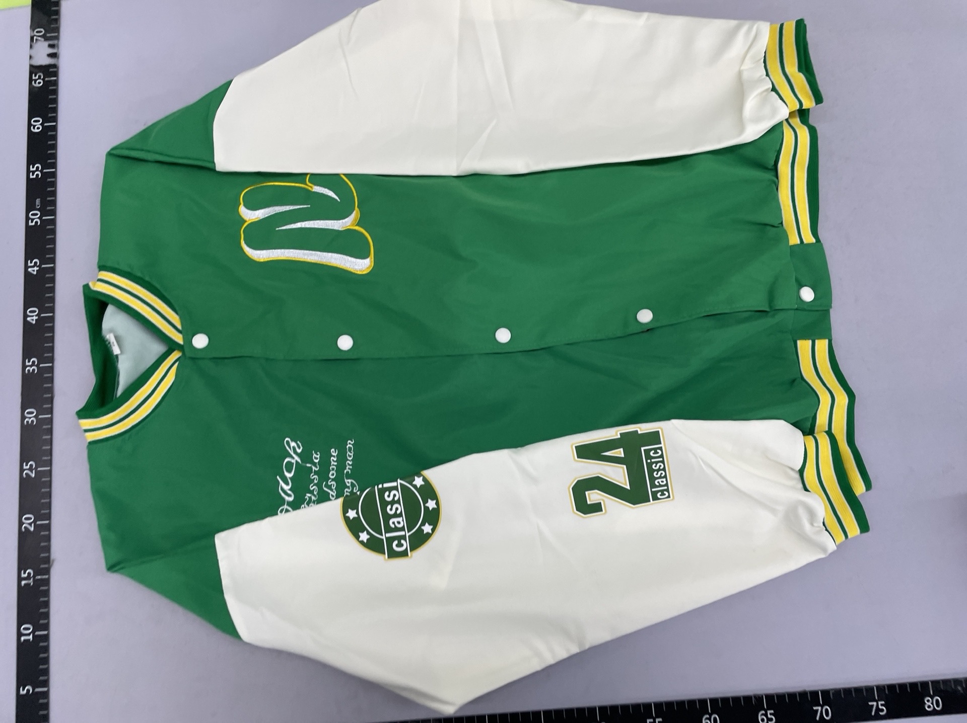 Trendy brand patchwork jacket new print baseball jacket street style cool autumn couple’s jacket hong kong style top 3