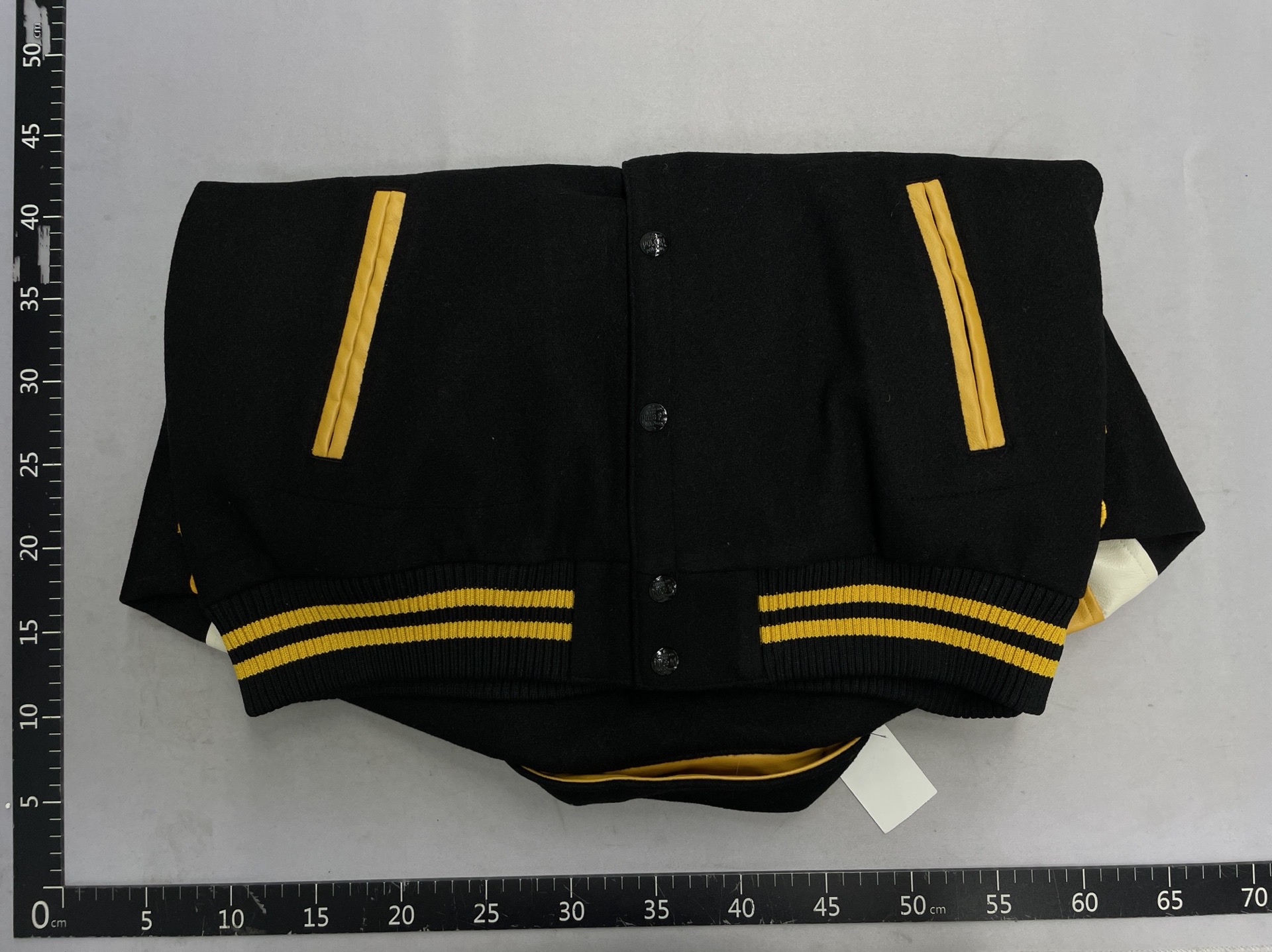 Two-color plush letter jacket 03311861 5