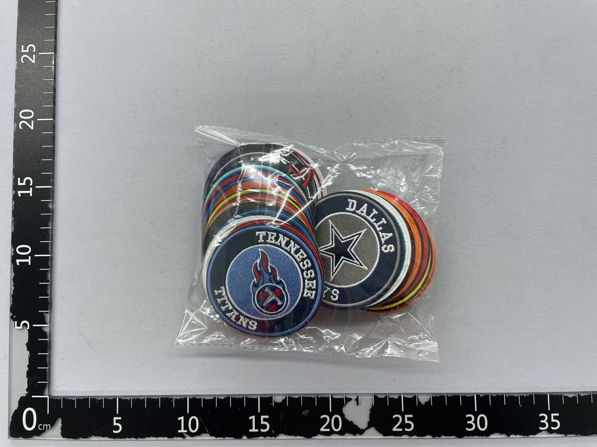 Ya xiu new arrival round badge cloth patch nfl football football league cross-border tk hot style cloth patch bag packaging decoration 2