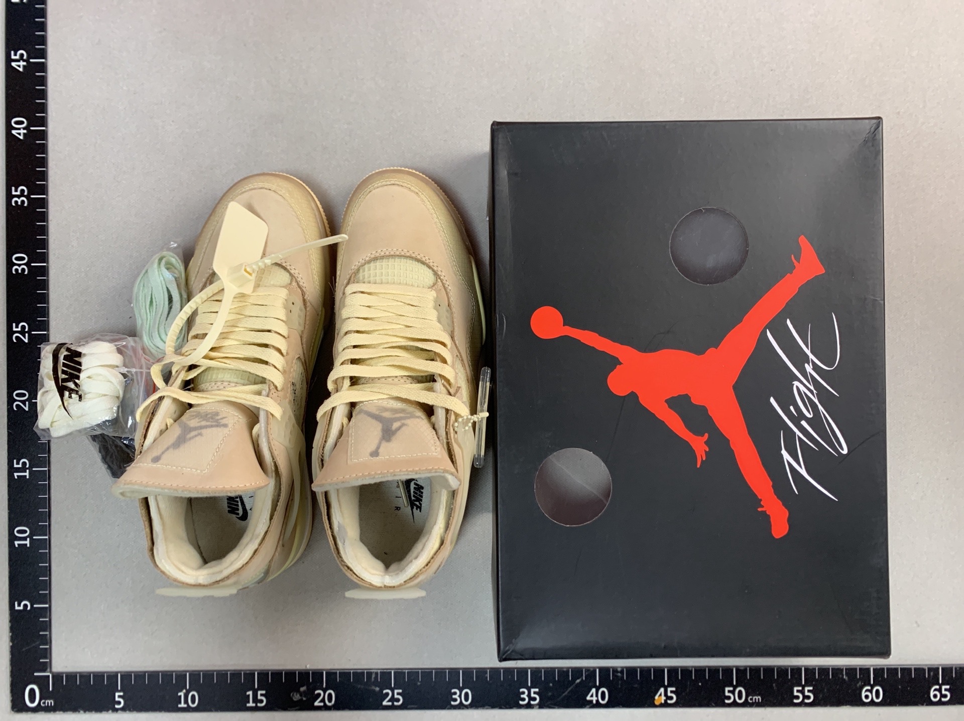 [pure original first layer/advantage top quality/limited stock] aj4 leather surface, real label, real air cushion, white sail ow, first layer suede color, couple style, men’s and women’s shoes, sports shoes, basketball shoes series 2