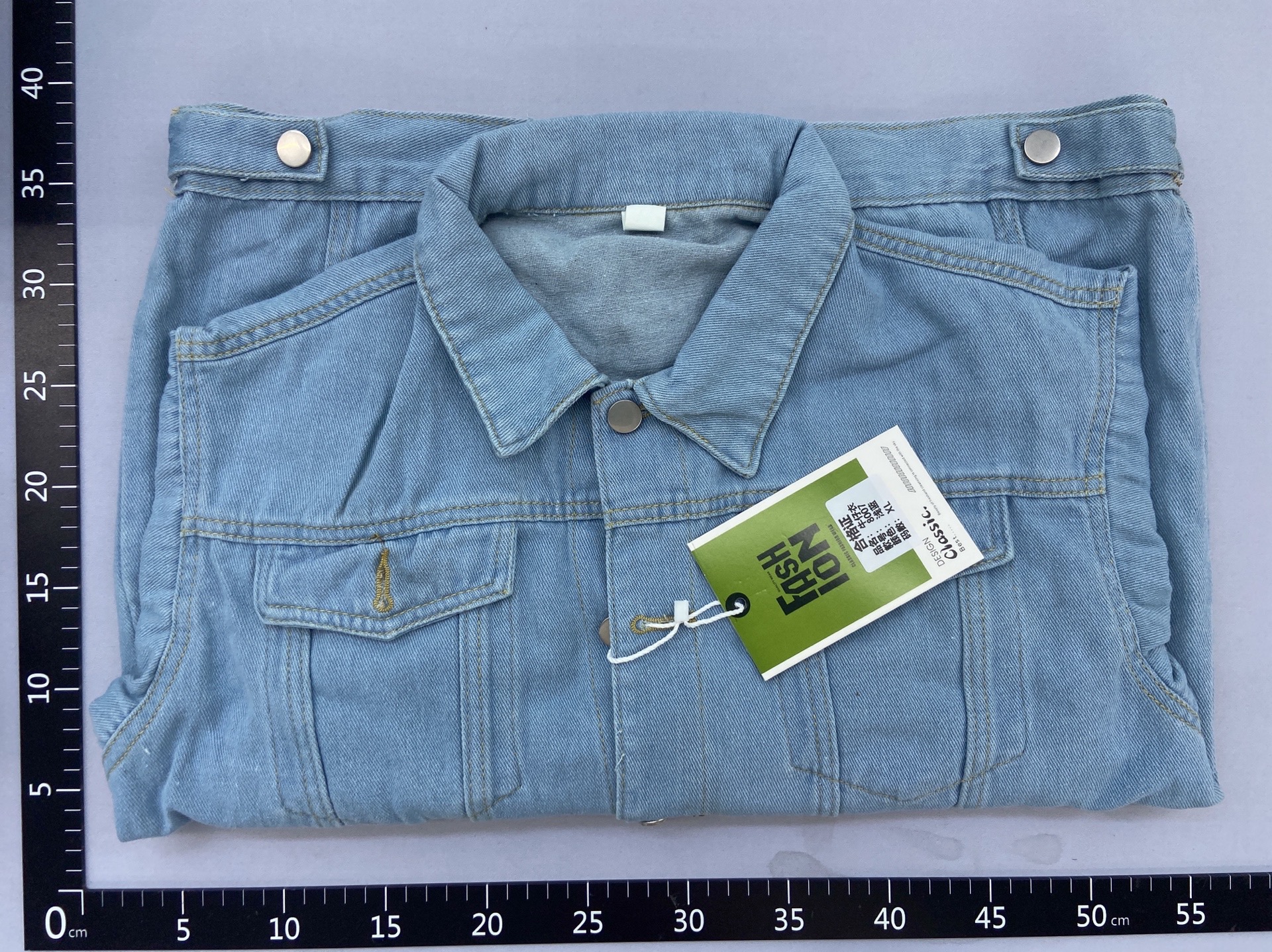 Spring & fall style hong kong style denim jacketmenloose handsome patchwork top clothes trendyk-styleinscasualoutwear 5