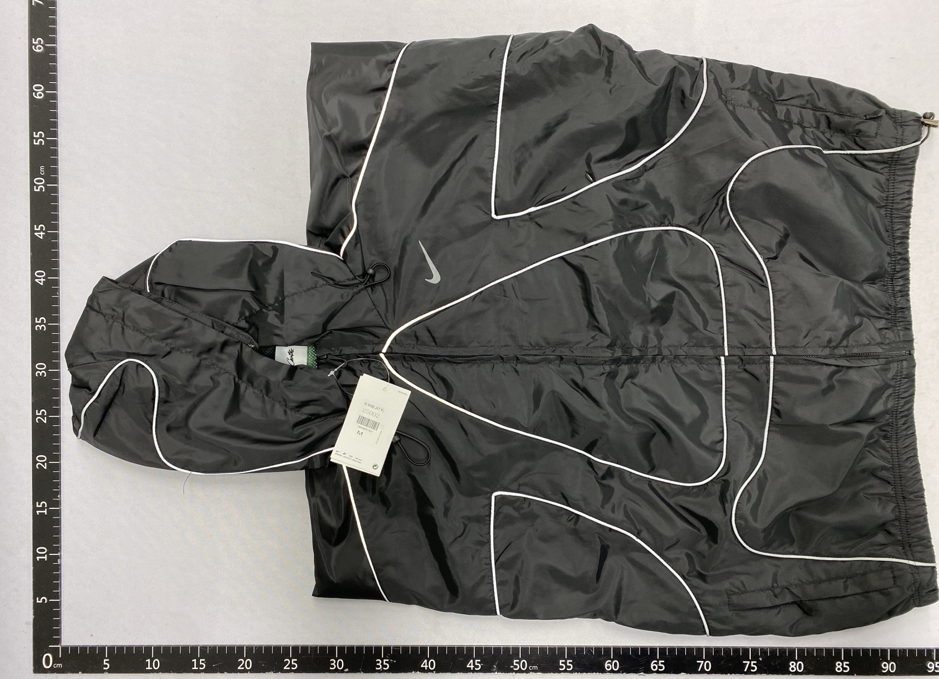 Cross-border nk devil’s island co-branded hook jacket outwear hooded men’s and women’s windbreaker waterproof reflective strip tops pants 4