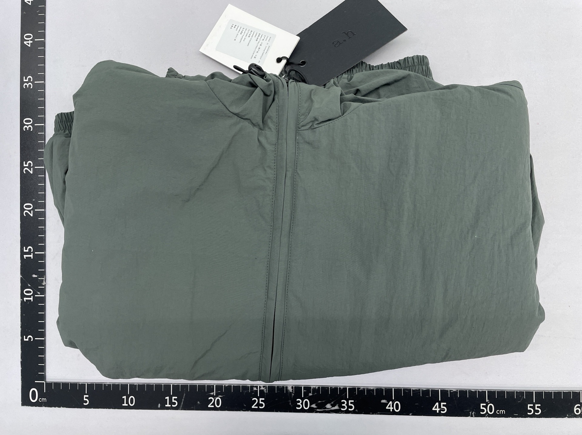 Anniehall25fw stand-collar stand-collar sports cotton short wide-cut bat sleeve outwearjacket 5