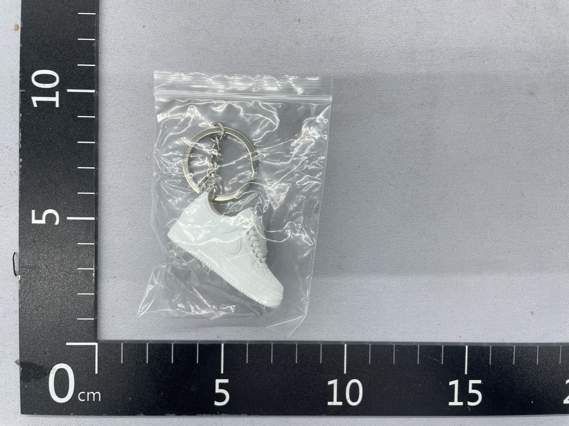 Af1 no. 1 mini shoe mold keychain 3dstereo shoe pendant bag accessories trendy brand co-branded pendant 4