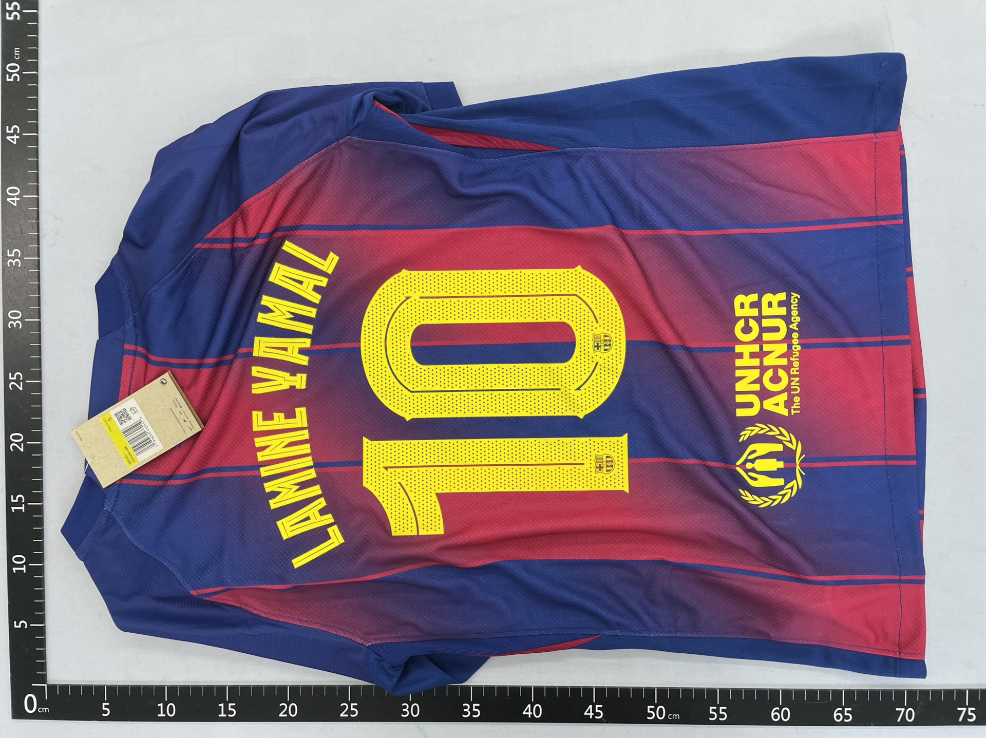 2526 barcelona jersey no. 10 yamal no. 9 lewandowski no. 11 rafinha home and away second guest football uniform 3
