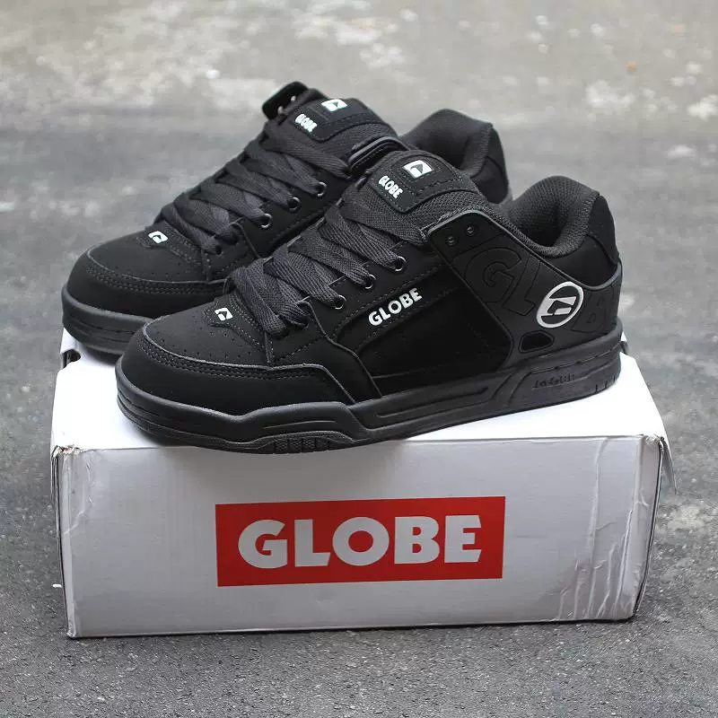 Black warrior retro bread shoes globe professional shoes wear-resistant shock-absorbing comfortable bmx street dance men’s and women’s skates sk8